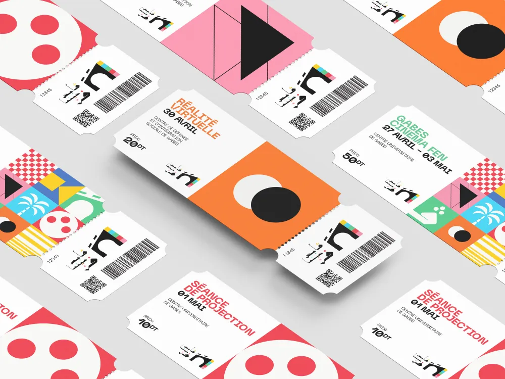 Visual Identity Proposition | Gabes Cinema Fen