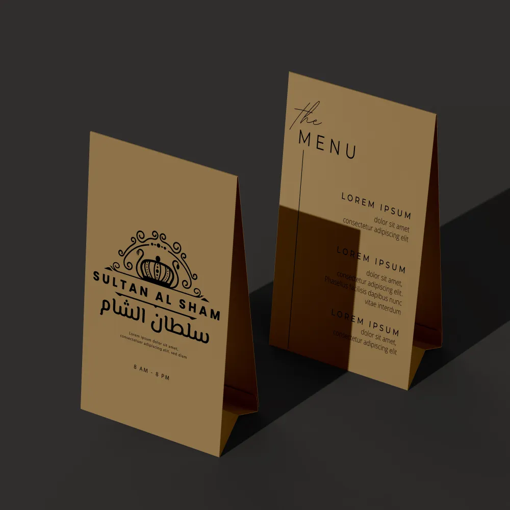 Brand Identity For a Turkish Syrian restaurant 