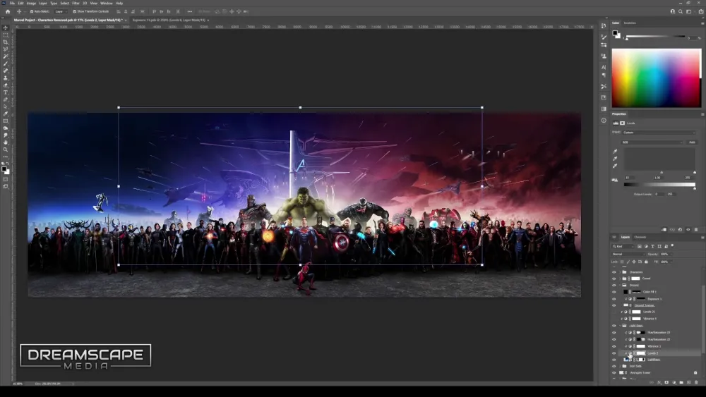 Photoshop Time-lapse (14 mins)