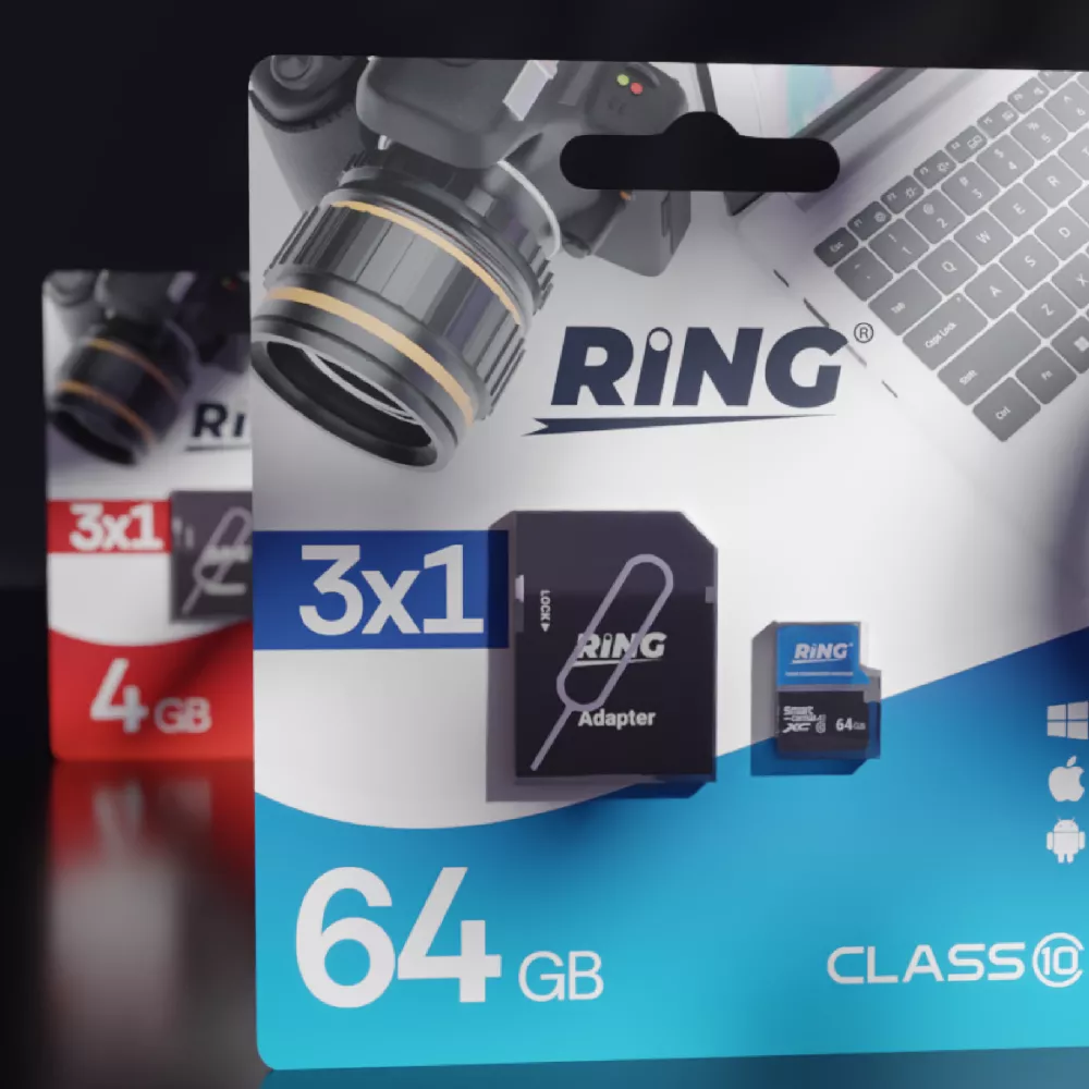 Memory Card Packaging Design