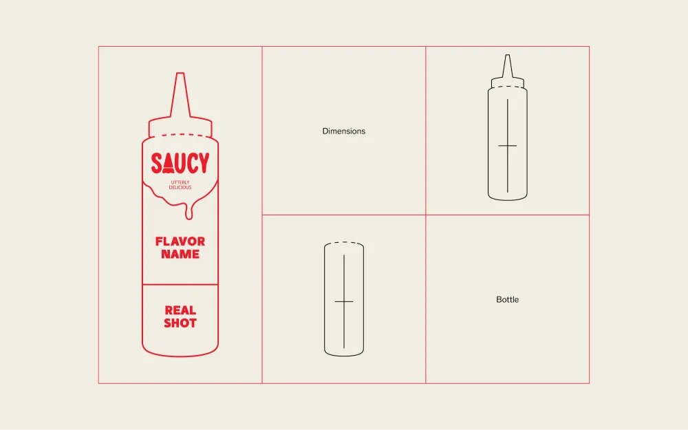 Saucy | Packaging