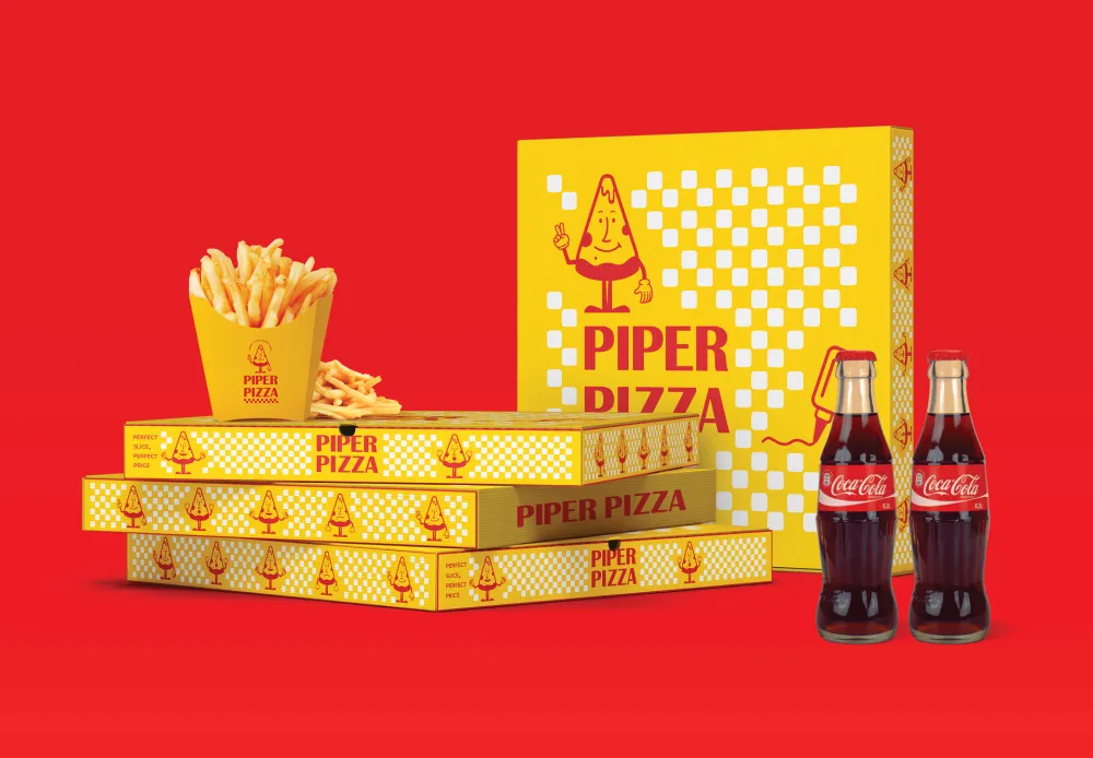 PIPER PIZZA - Branding