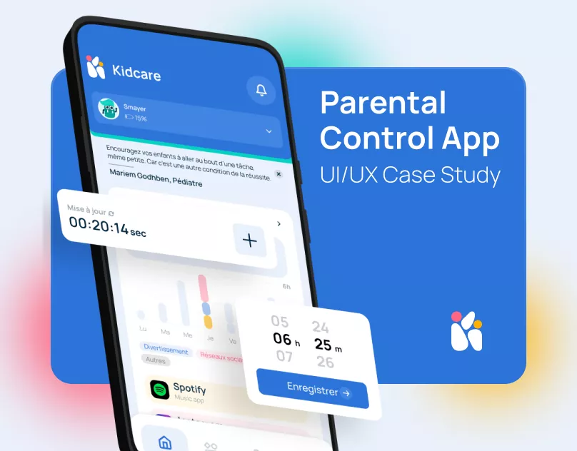  Parental control app : Kidcare 